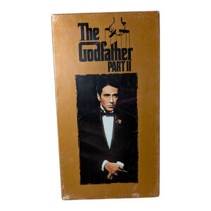 VHS Tape - The Godfather Part II - Box Set - Brand New - Sealed -Paramount